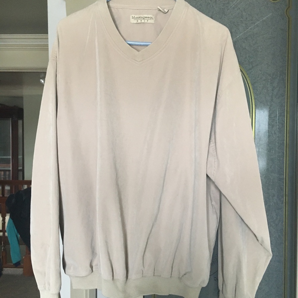 Men’s MunsingWear Golf Sz Large Pullover Jacket